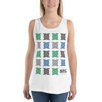 SFC Unisex Tank Top - Logo Grid
