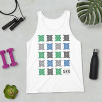 SFC Unisex Tank Top - Logo Grid