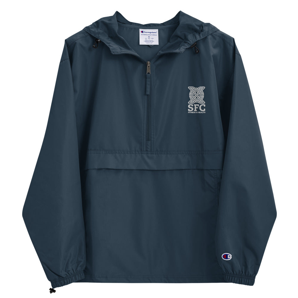 SFC Embroidered Champion Packable Jacket (Wind and Rain Resistant