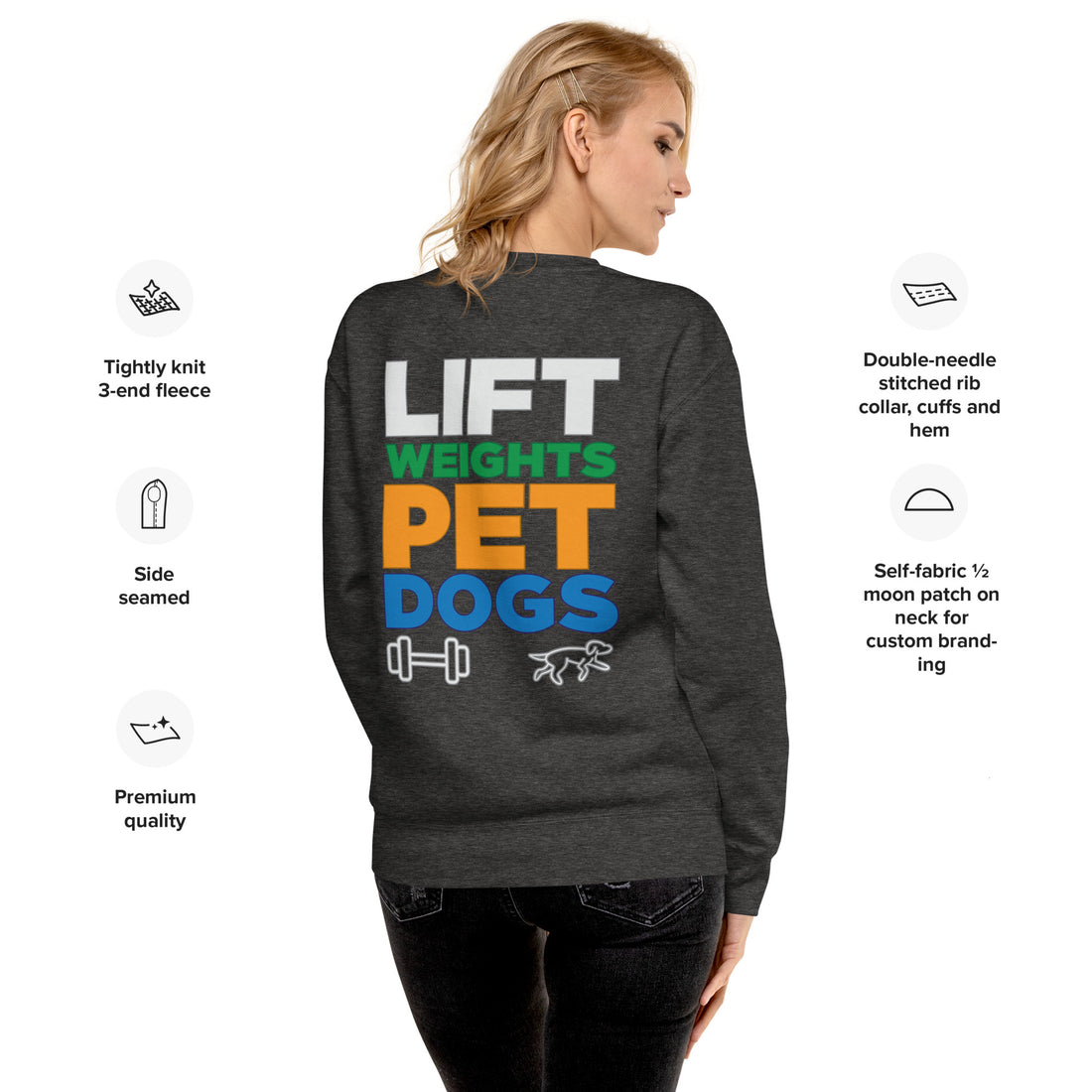 Pet Dogs Unisex Premium Sweatshirt